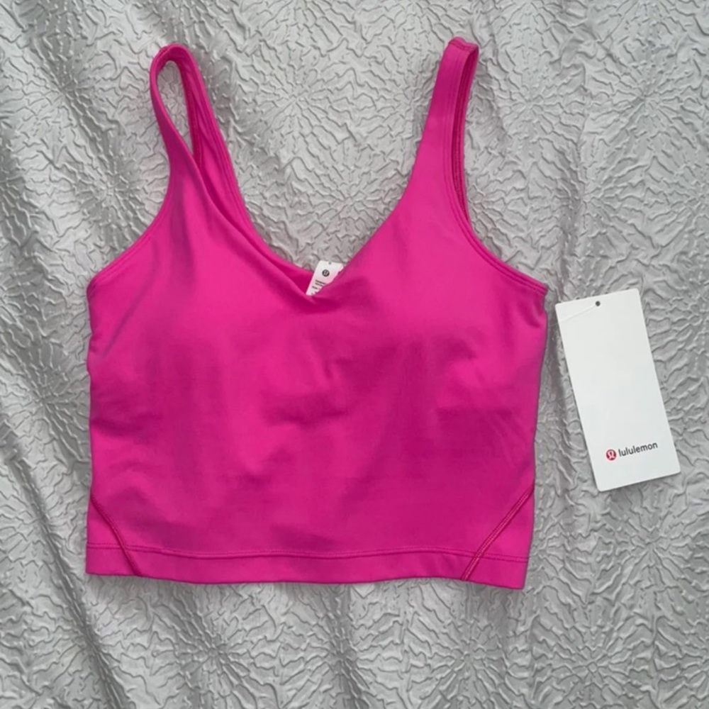 Sonic Pink Align Tank NWOT 6